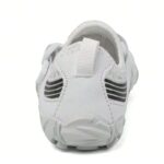 Four Belt Gym Running Tracking Shoes (Full White) - Image 4