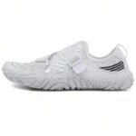 Four Belt Gym Running Tracking Shoes (Full White) - Image 2