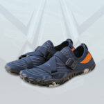 Four Belt Gym Running Tracking Shoes (Full Black) - Image 6