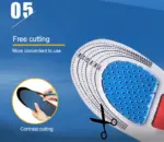 Sports Silicone Memory Foam Insoles - Image 2